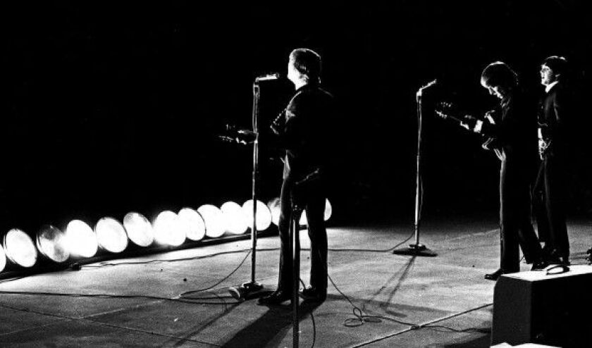 The view from the stage for the Beatles’ U.S. tours. | COURTESY EXPRESS NEWSPAPERS