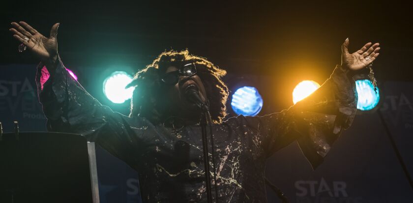 Dee Alexander performing at the 2017 Hyde Park Jazz Festival. | Courtesy HPJF and Marc Monaghan