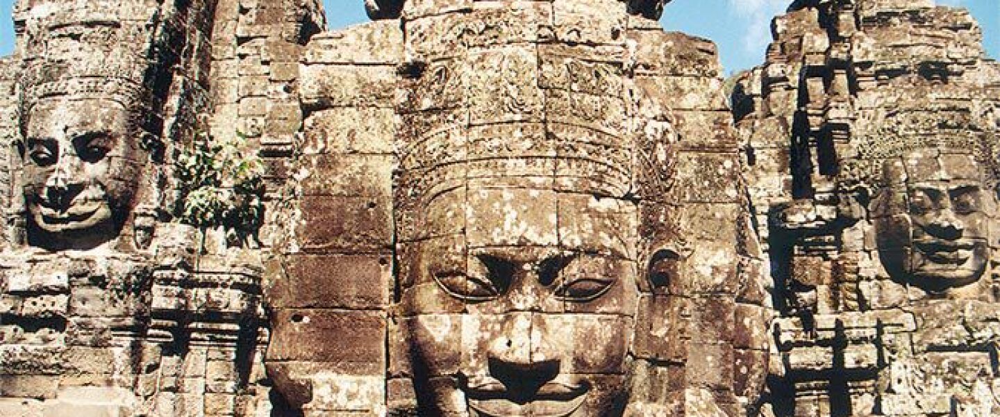 The Bayon was created in the 12th century.
