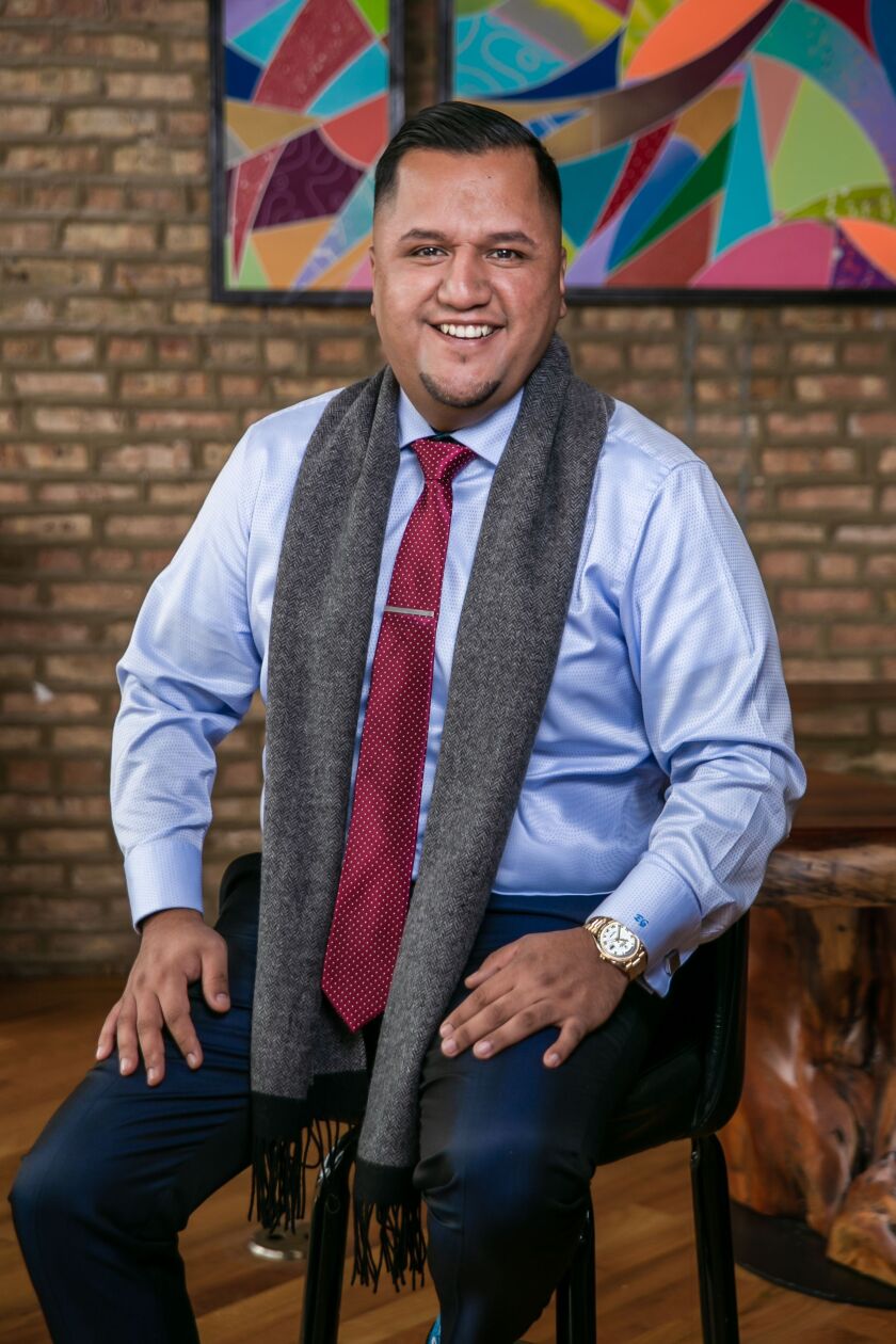 Eduardo Garcia, who founded Realty of Chicago in Berwyn