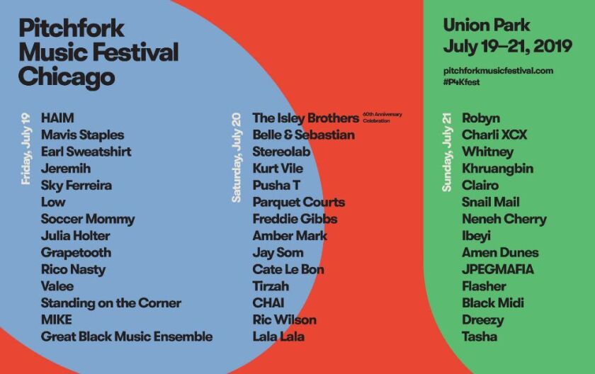 Courtesy Pitchfork Music Festival