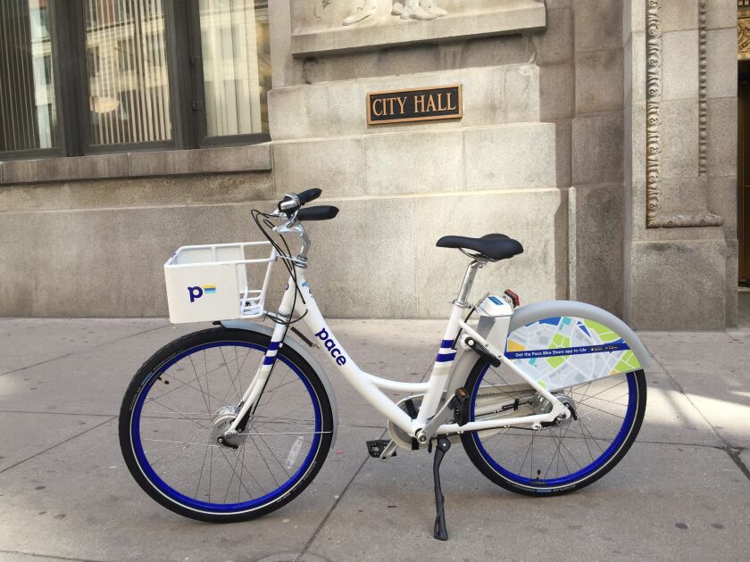 The bike-share company Zagster launched Pace bicycles on Tuesday. | Provided by Zagster
