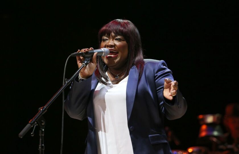 Shemekia Copeland (pictured in Los Angeles in October 2018) will headline 93XRT’s Holiday Concert for Kids with Shemekia Copeland” Dec. 26-27 at City Winery. | Photo by Jesse Grant/Getty Images