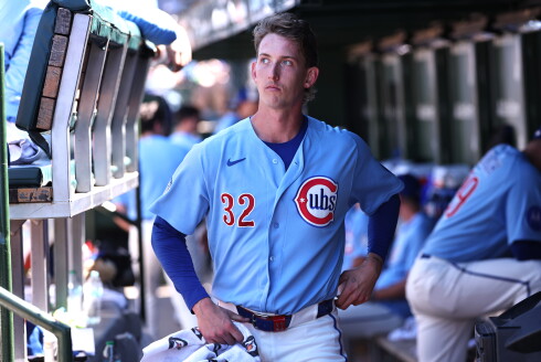 Cubs starting pitcher Ben Brown