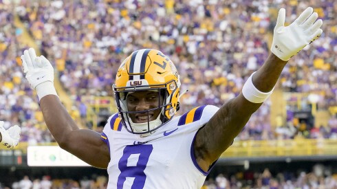 LSU wide receiver Malik Nabers