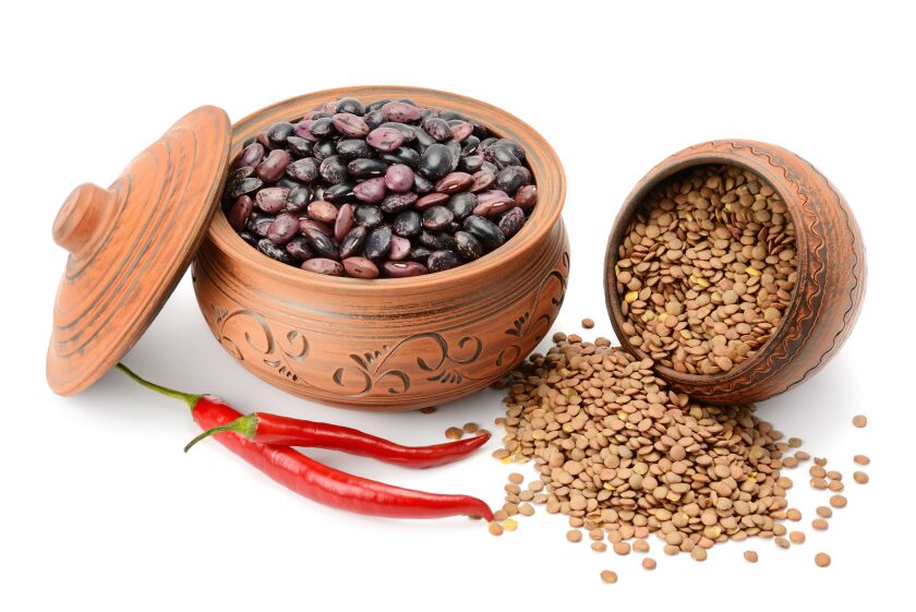 Beans and lentils can be used in hundreds of meal recipes to make Meatless Mondays delicious. | STOCK.ADOBE.COM