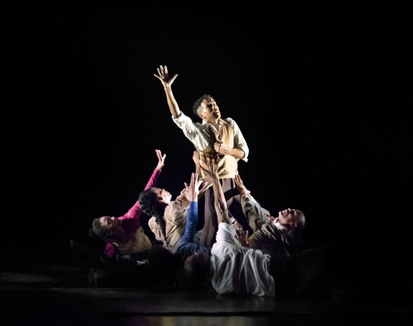 Rennie Harris’ “Lazarus,” presented by Alvin Ailey American Dance Theater. | Paul Kolnik
