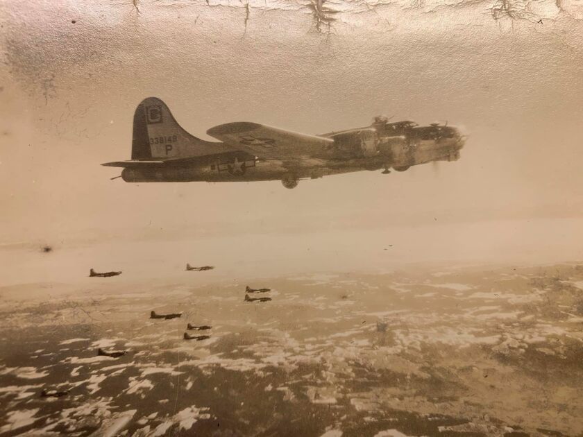 Francis Wiemerslage, a native of suburban River Grove, was a 20-year-old ball turret gunner on a B-17G Flying Fortress bombing during a mission over Dresden on March 2, 1945, when the plane was shot down by enemy fighters.