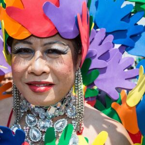 Kevin Thammavong at the Chicago Gay Pride Parade Sunday June 28, 2015. | James Foster/for Sun-Times Media