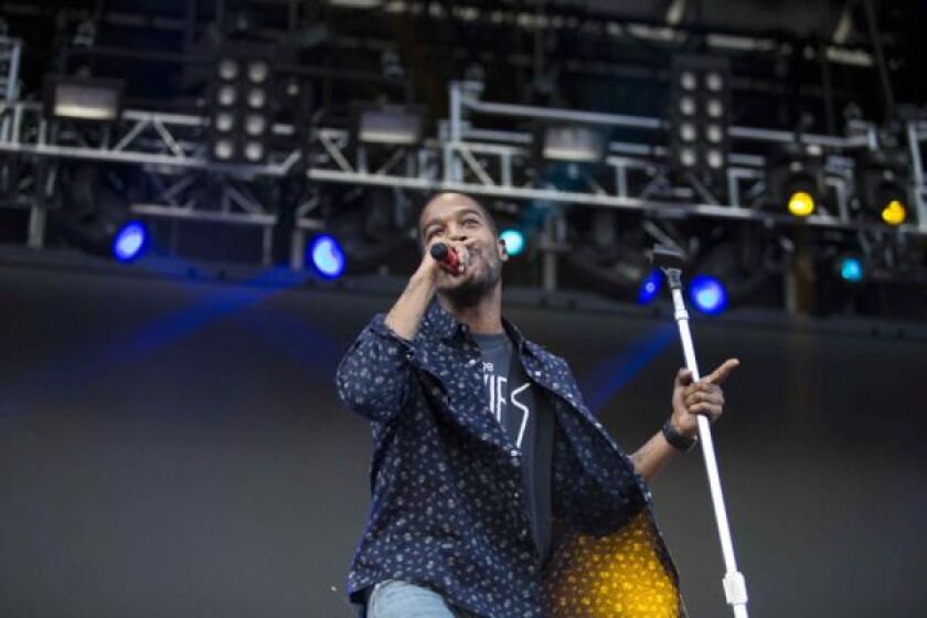Kid Cudi performs on the second night of Lollapalooza August 1, 2015. | Saiyna Bashir/Sun-Times