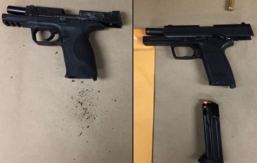 Police recovered two handguns Thursday in north suburban Evanston. | Evanston police