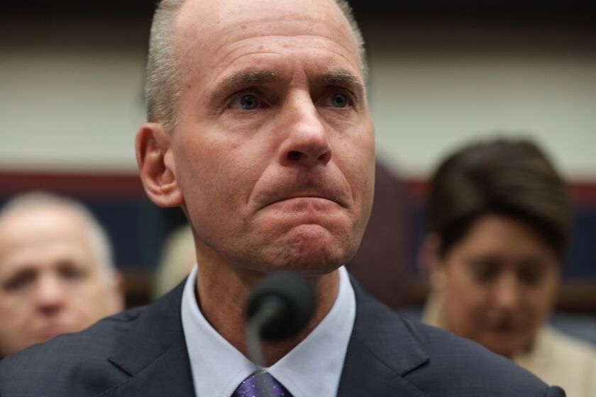 Boeing C.E.O. Dennis Muilenburg