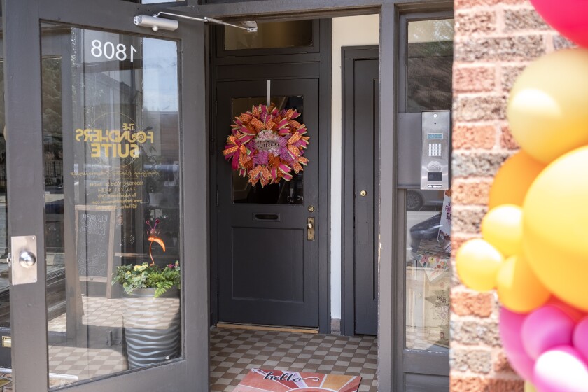 Coworking Space For Women Opens In Beverly With Services To Support Entrepreneurs The Exterior Of The Foundhers Suite In Beverly At 1808-10 W. 103Rd St.