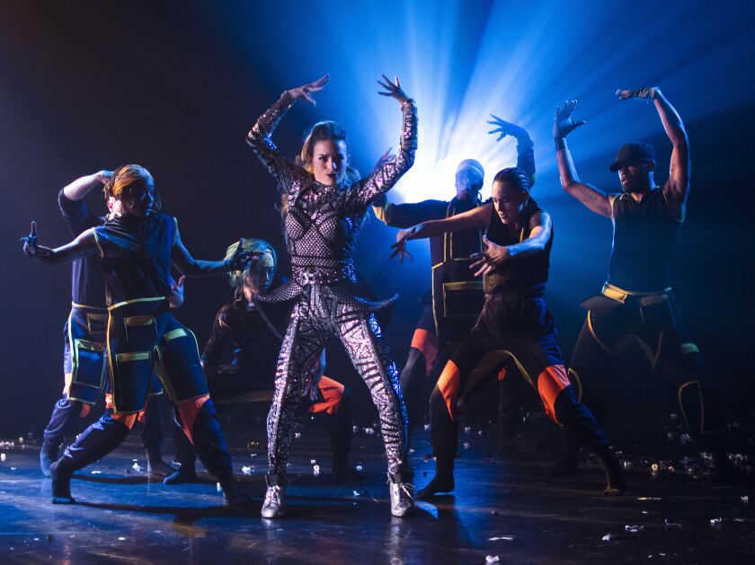 Choreographer Jessica Deahr starred as the Wicked Witch of the East in the Chicago Dance Crash production of “The Bricklayers of Oz.” | Ashley Deran