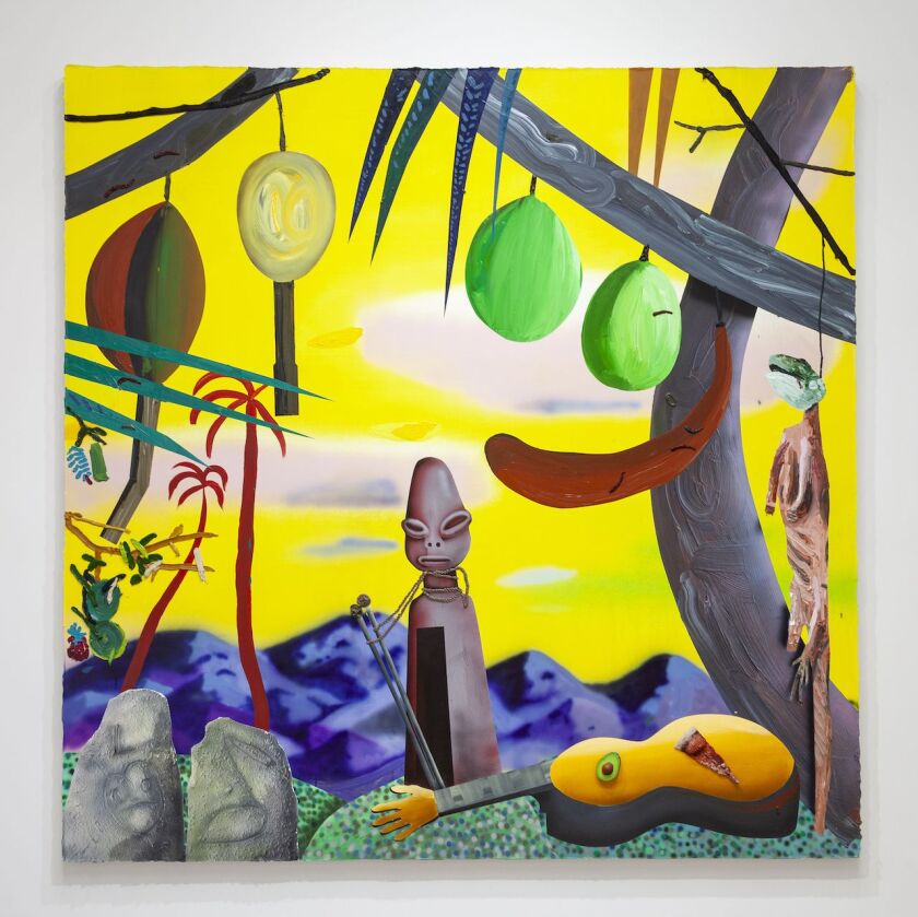 Omar Velázquez, “Colobo,” 2019. Velazquez’s work is among the art featured at Expo Chicago.