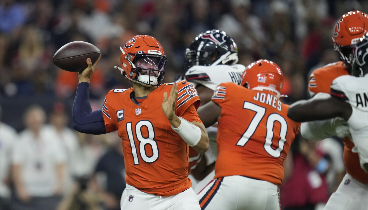 Bears Stumble Offensively, Lose 19-13 to Texans Bears Stumble Offensively, Lose 19-13 to Texans