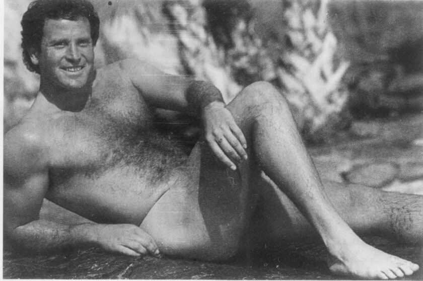 Steve Stone poses for Playgirl magazine in 1985.