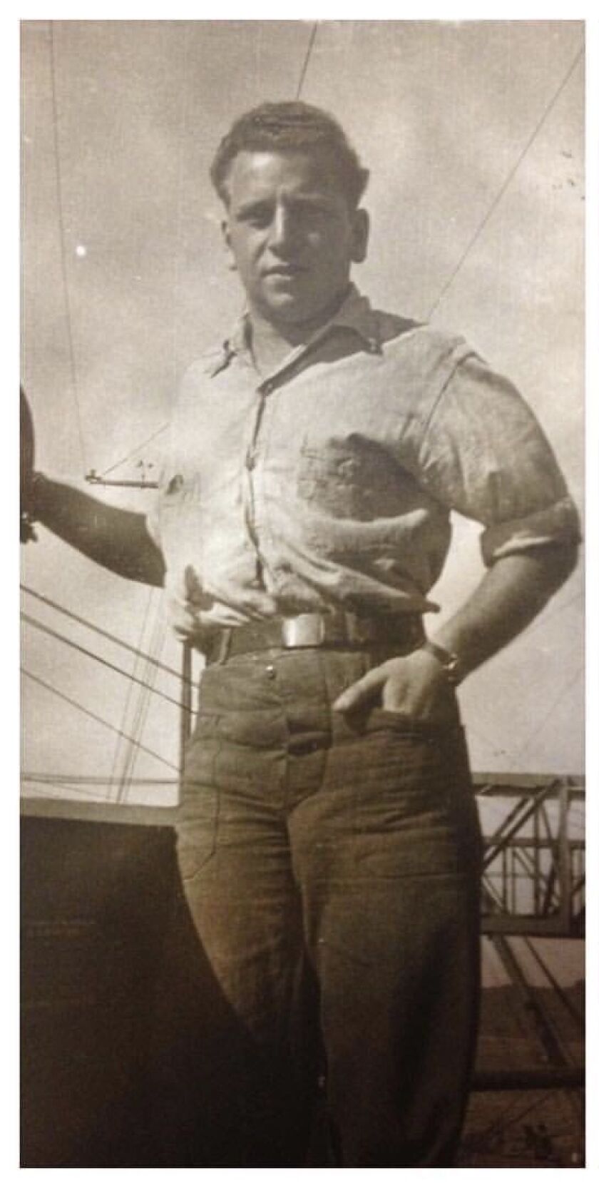 Earl Deutsch served in the Navy in World War II.