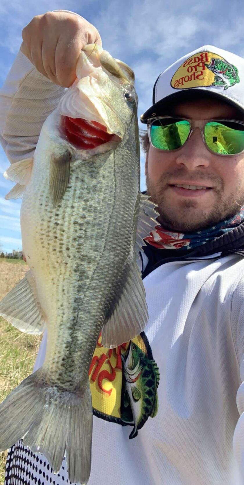 Mike Gruca with a good bass from Plainfield. Provided photo