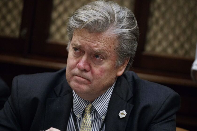 Steve Bannon has accepted an invitation to speak at the University of Chicago, but no date has been set. | AP file photo