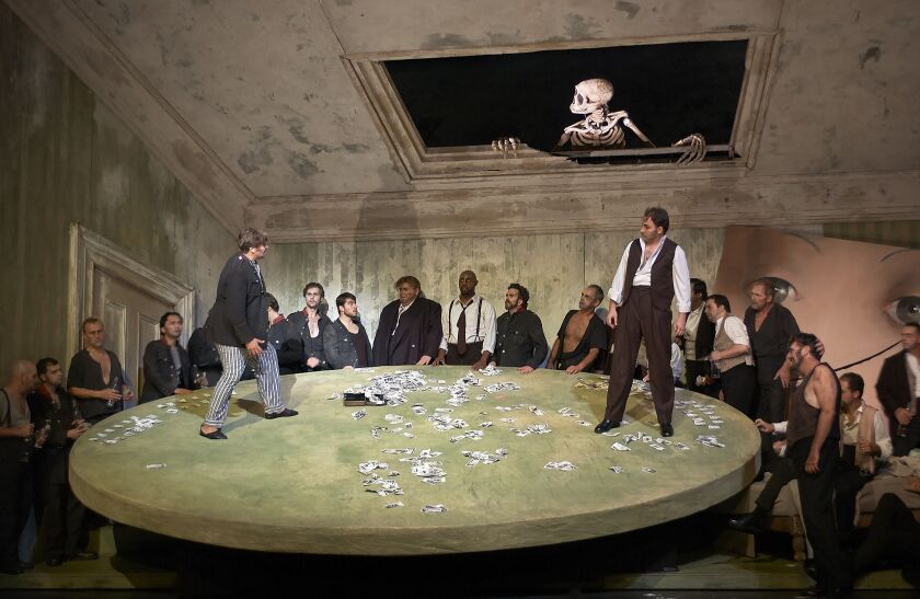 “The Queen of Spades” pictured in a staging by the Canadian Opera Company, will be presented at Lyric Opera.