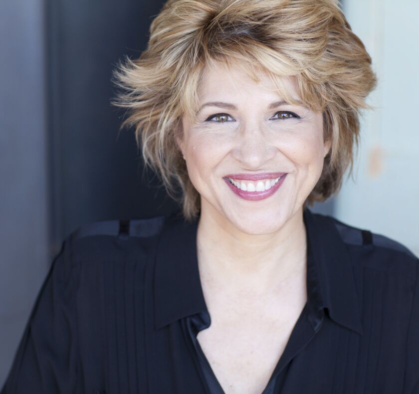 Playwright-performer Aline Malinowski. (Photo: Courtesy of Victory Gardens Theater)