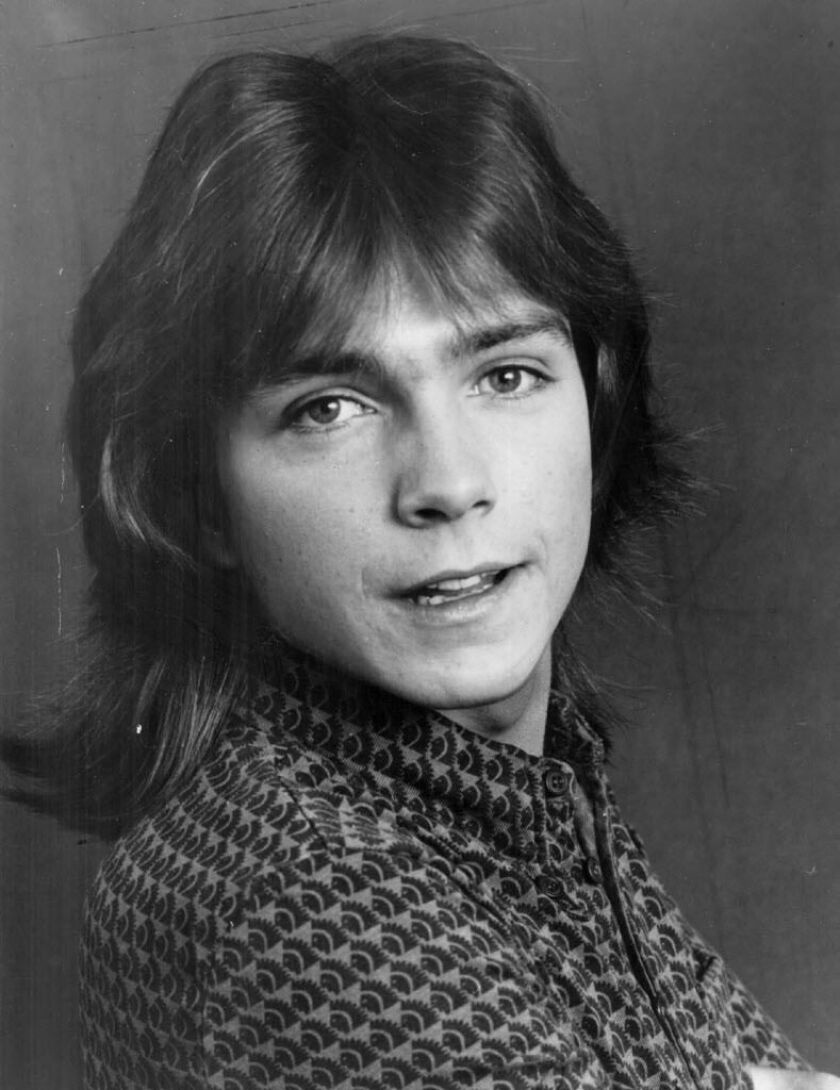 David Cassidy (pictured in 1974) | File photo