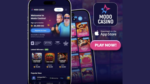 An advertisement for Modo.