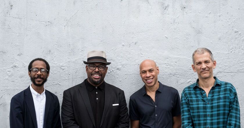 Joshua Redman (from left), Brad Mehldau, Christian McBride and Brian Blade. | Photo by Michael Wilson