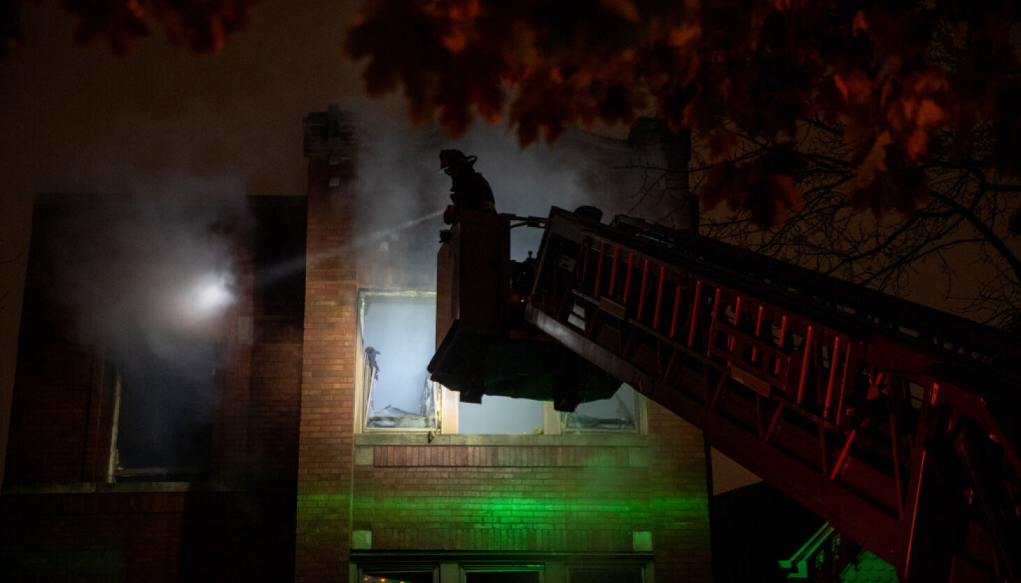 Crews Battle Residential Fire Crews Battle Residential Fire