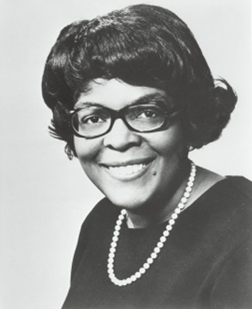 U.S. Rep. Cardiss Collins.