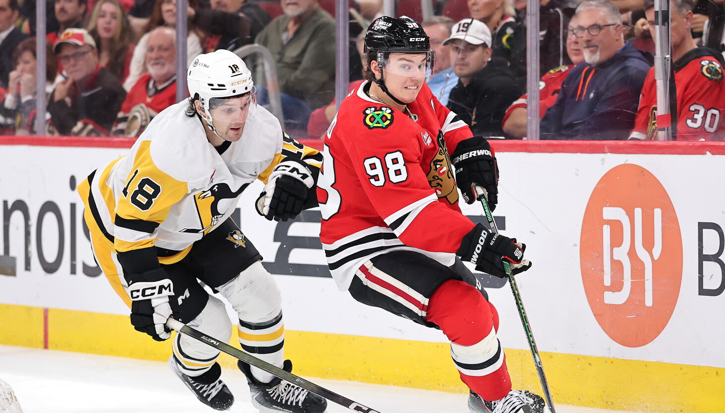 Connor Bedard ignites Blackhawks' offense in win over Penguins