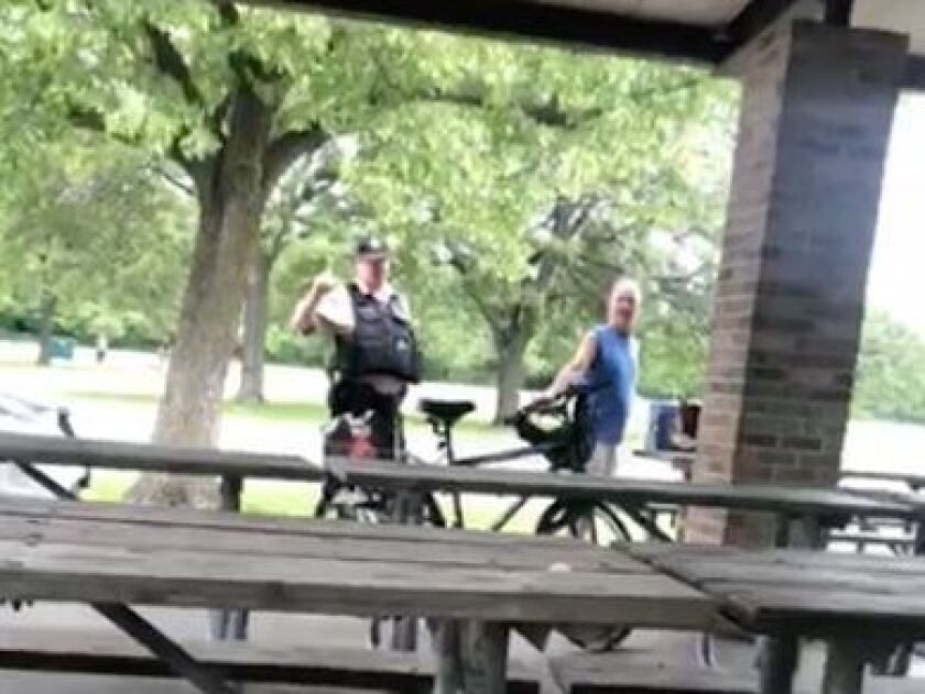 Screen image from Mia Irizarry Facebook video