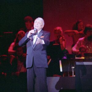 Frank Sinatra performing at Paramount Theatre in Aurora, 1993. | Sun-Times File/Steven Buyansky