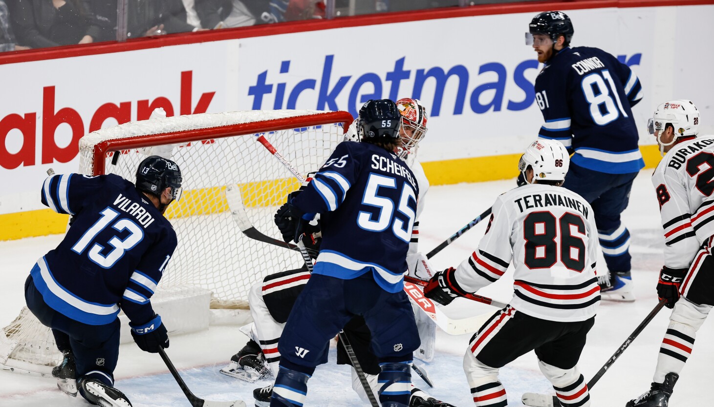 Blackhawks finally burned for their mistakes in loss to Jets Blackhawks finally burned for their mistakes in loss to Jets