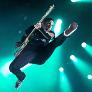 Rise Against performs at Wrigley Field. | Ashlee Rezin/Sun-Times