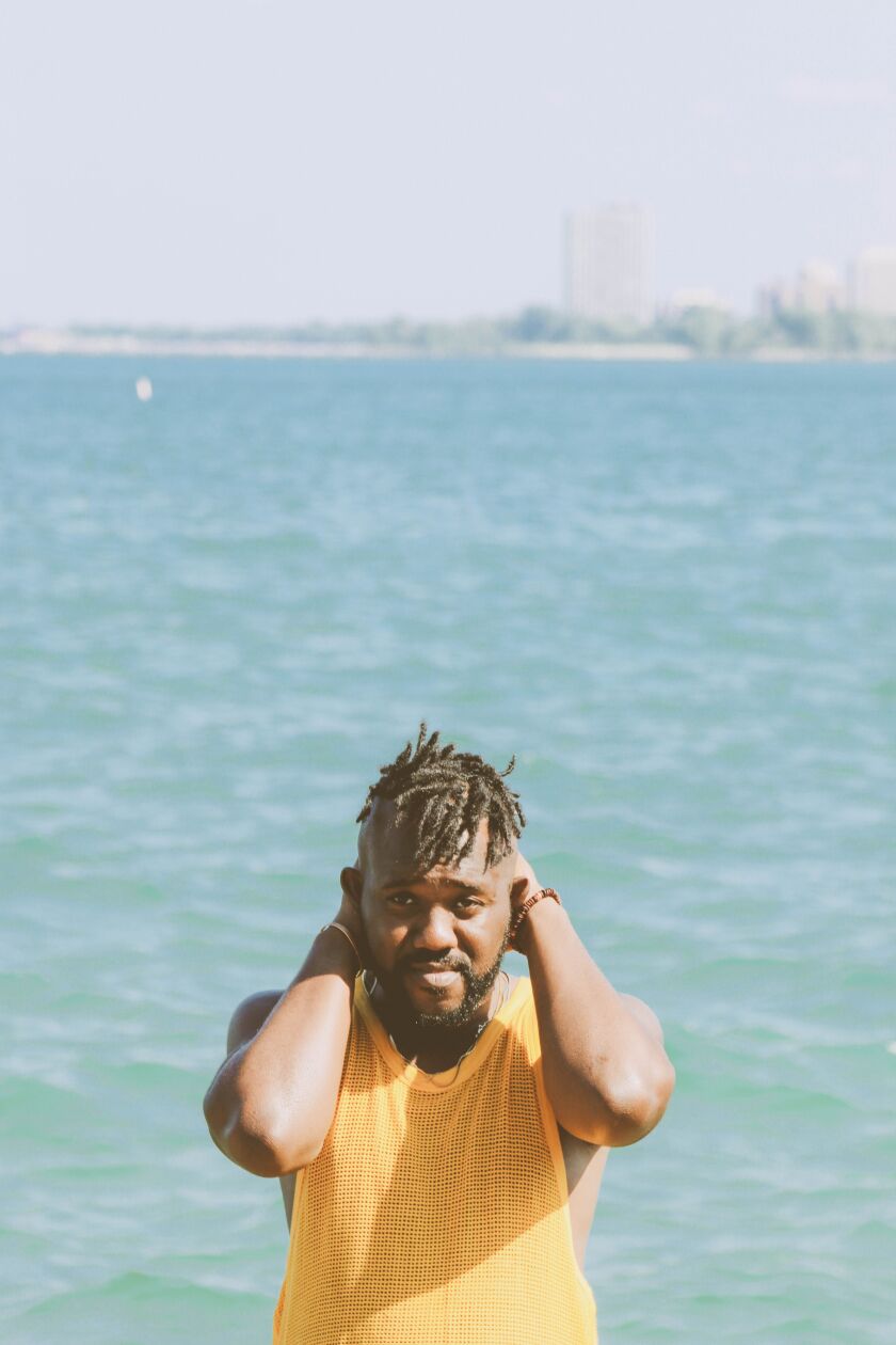 “I’ve reached a really wonderful artistic period in my life, finding my voice and becoming more confident in my flow as a rapper and finding my way as a poet in Chicago,” says Mykele Deville. | Zakkiyyah Najeebah Photo