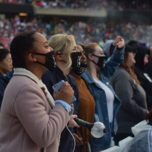 Fans at Soldier Field for BTS concert , May 11, 2019. | Mark Brayboy/For the Sun-Times