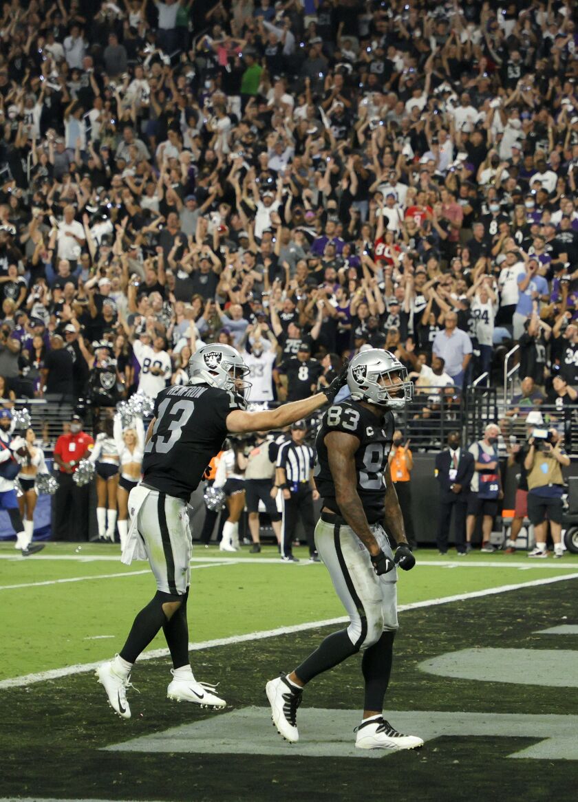 Baltimore Ravens v Las Vegas Raiders