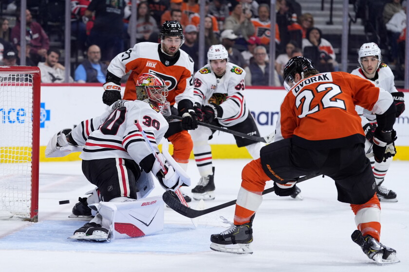 Blackhawks Flyers Hockey