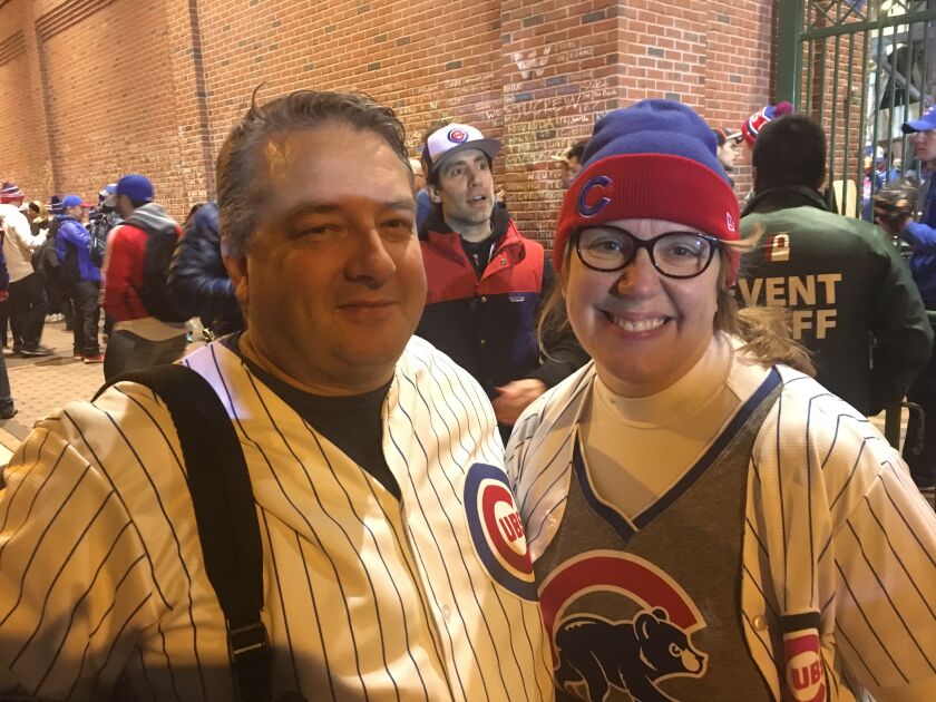Matt and Vanessa Childs. | Mitch Dudek / Sun-Times