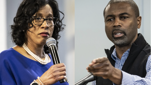 City Treasurer Melissa Conyears Ervin and state Rep. La Shawn Ford, D-Chicago, are two of at least nine candidates running for U.S. Rep. Danny Davis’s 7th Congressional District seat.Ashlee Rezin/ Chicago Sun-Times