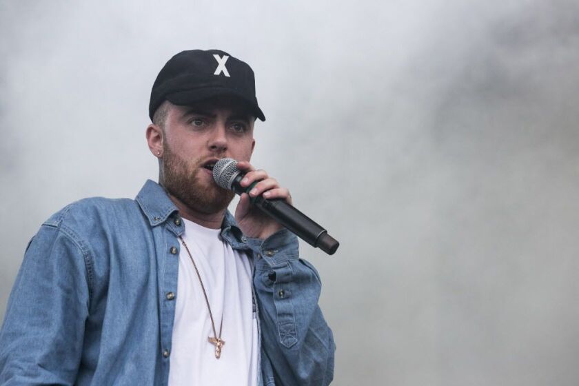 Mac Miller performs on Day Two of Lollapalooza in Grant Park, Friday, July 29, 2016. | Ashlee Rezin/Sun-Times
