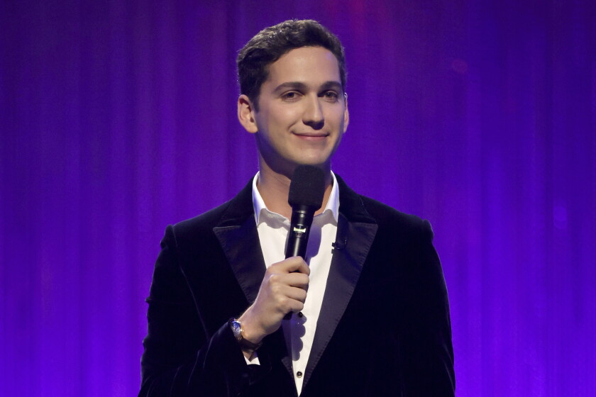 Mathi Friend Matt Friend, comedian from Lincoln Park, opens mouth and impressions ...