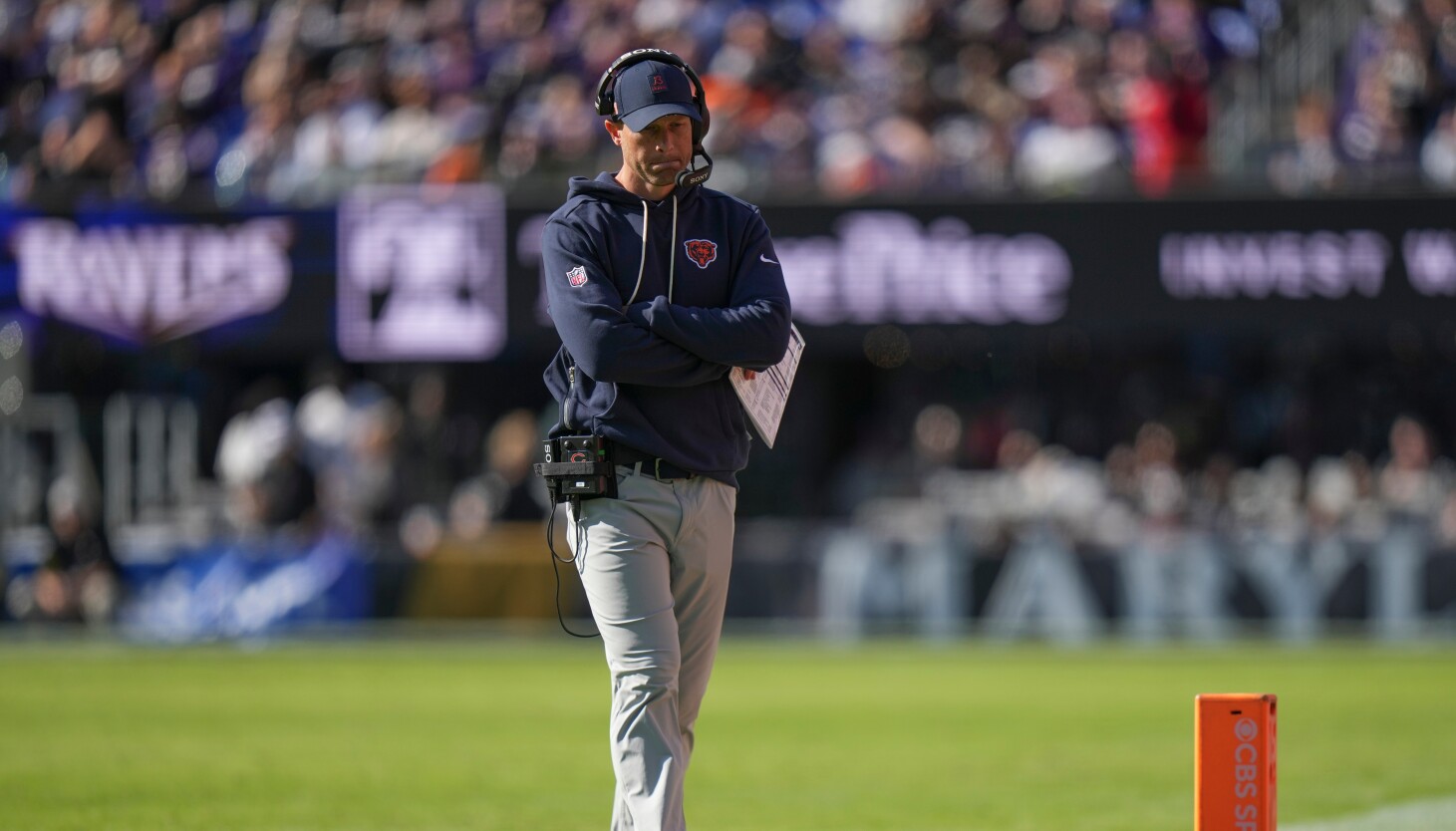 Doomed by problems coach Ben Johnson was hired to solve, Bears lose 30-16 to Ravens Doomed by problems coach Ben Johnson was hired to solve, Bears lose 30-16 to Ravens