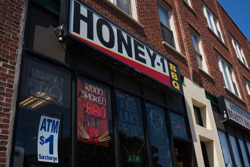 Honey 1 BBQ on 43rd Street in Bronzeville. | Max Herman/For the Sun-Times