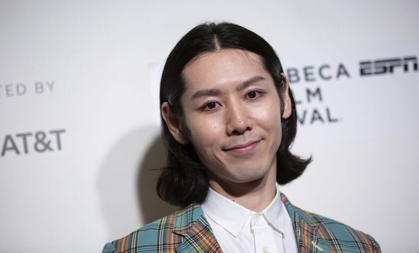 This April 26, 2019 file photo shows competitive eater Takeru Kobayashi attending the screening for “Tribeca/ESPN Sports Film Festival Gala: The Good, The Bad, The Hungry” during the 2019 Tribeca Film Festival in New York.