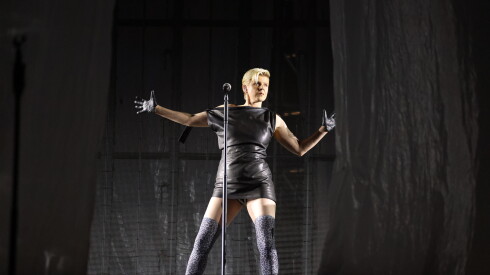 Robyn hits the stage on The Sexistential Tour stop in Chicago at the United Center, Saturday, September 12, 2026.