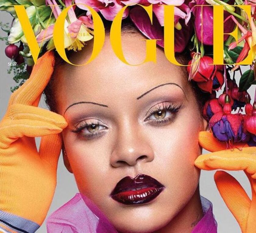 Rihanna on the cover of Vogue. | Provided