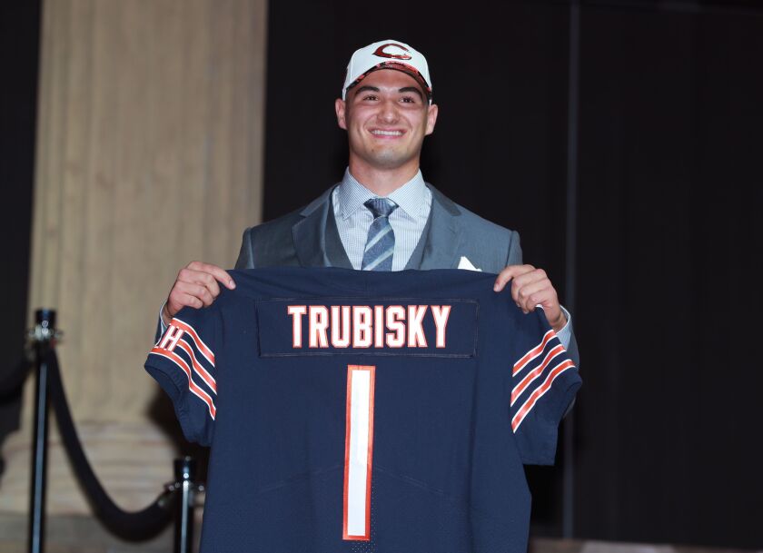 Like Rex Grossman before him, Mitch Trubisky was dogged by inconsistency and a lack of instinct for the position.